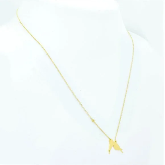 H. Stern 18K Gold Love Birds Necklace with Diamond - Picture 2 of 6